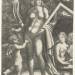 Venus met tekenhaak en Cupido en liefdespaar